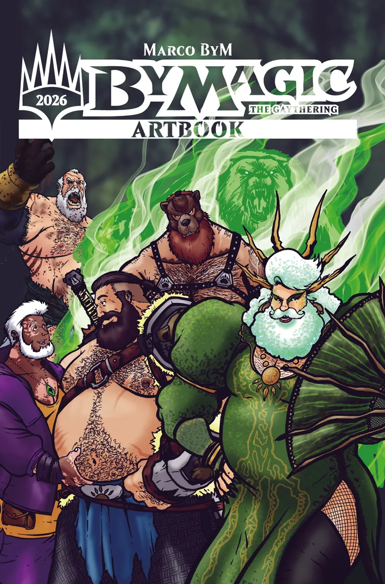 Capa do artbook ByMagic the Gaythering 2026