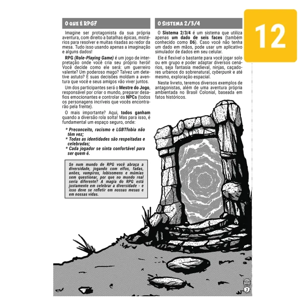 Inkuma Insert Almanaque Sistema 2/3/4 — RPG Brasileiro | Inkuma