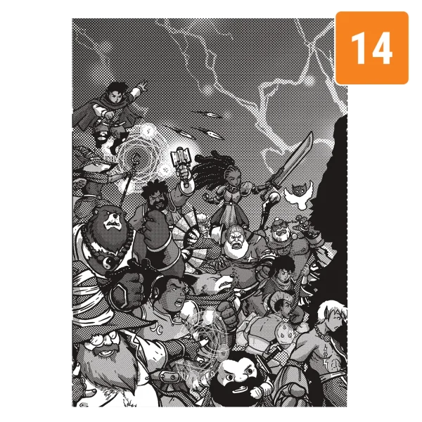 Inkuma Insert Barrigas & Pelos RPG XXL — RPG autoral brasileiro | Inkuma